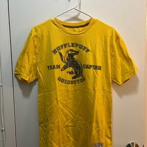 Hufflepuff Quidditch Team Captain Tee - Yellow